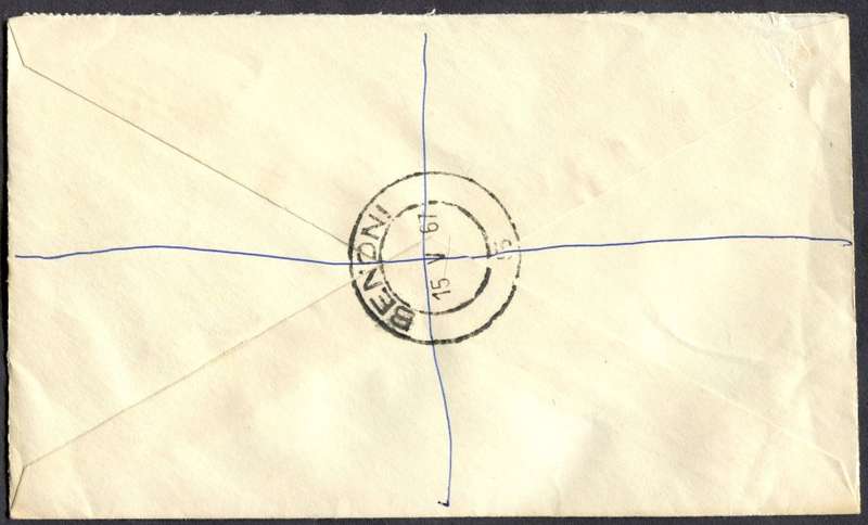 RSA - Cover Registered At Benoni Post Office