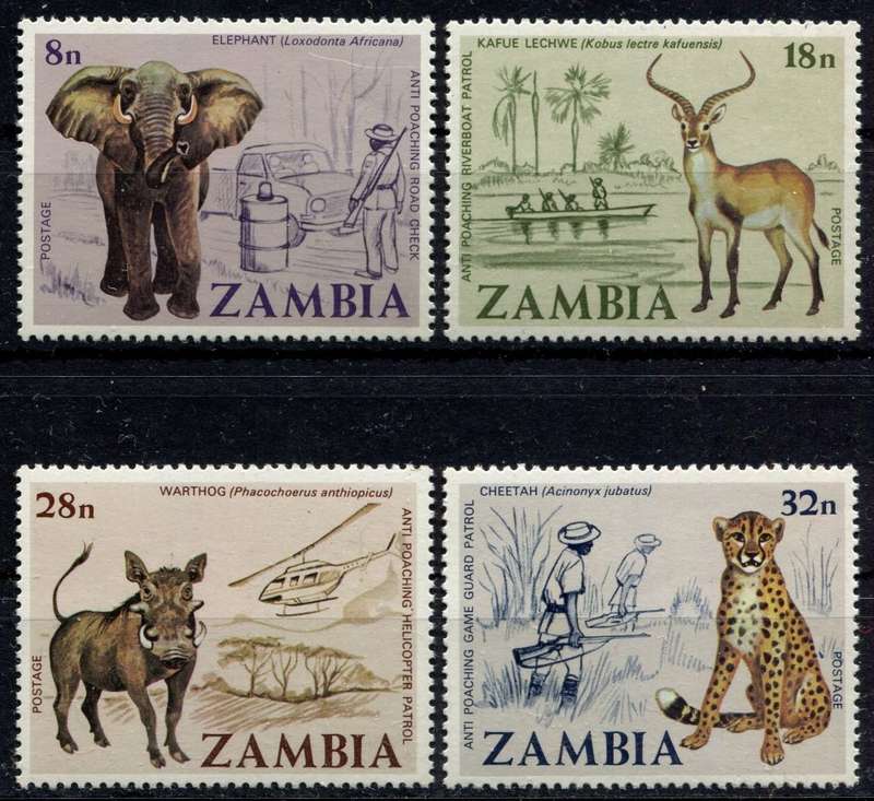 Zambia - Animals - 1978 - MNH