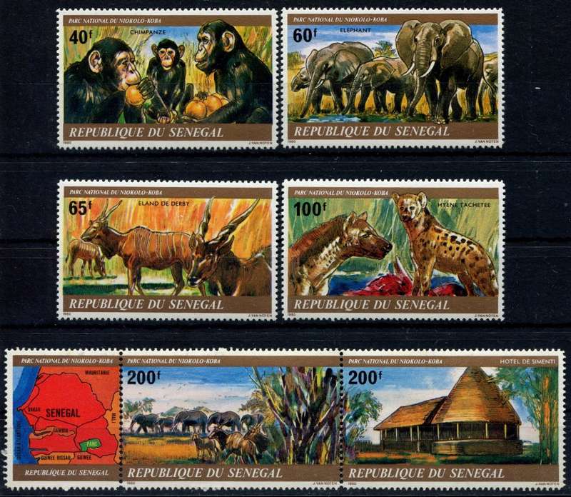 Senegal - Animals - 1980 - MNH