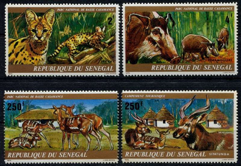 Senegal - Animals - 1976 - MNH
