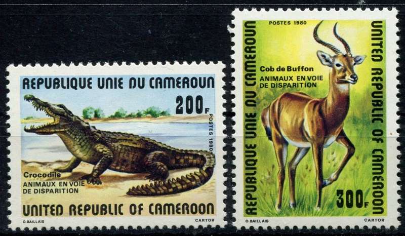 Cameroon - Animals - 1980 - MNH