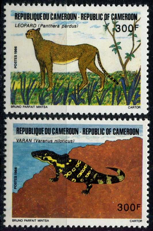 Cameroon - Animals - 1986 - MNH