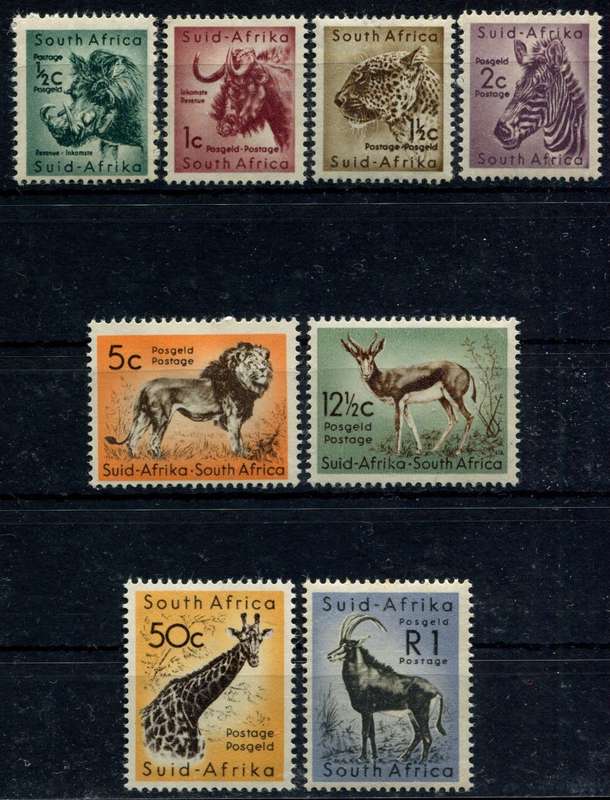 Union of SA - Animals - 1961 - MM