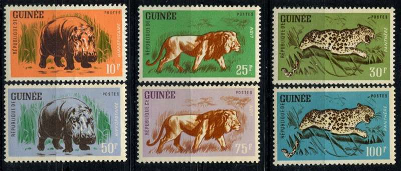 Guinee - Animals - 1962 - MNH