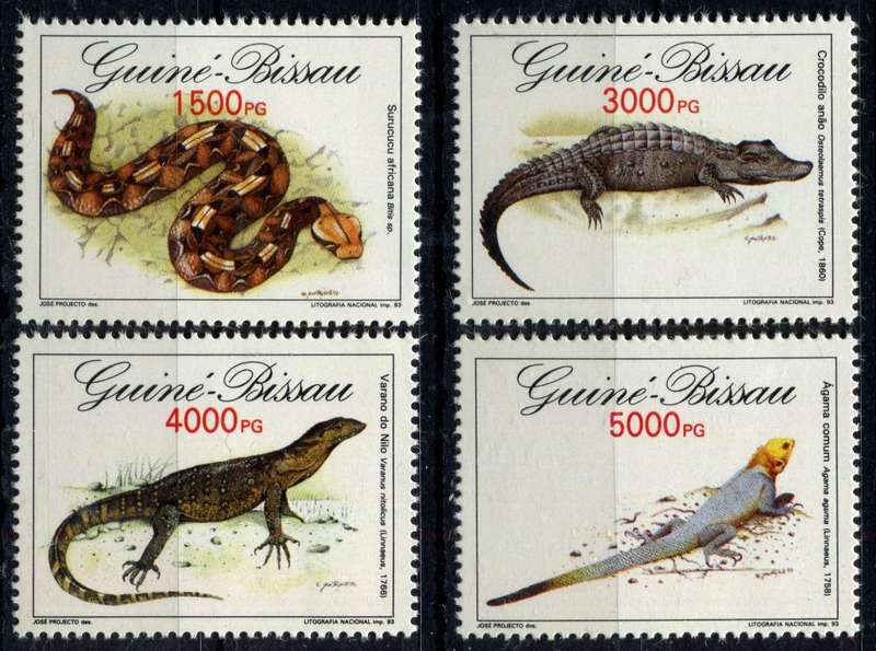 Guinee Bissau - Animals - 1993 - MNH