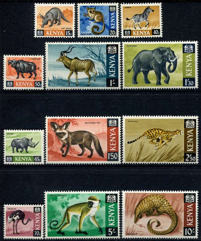 Kenya - Animals - 1966 - MNH