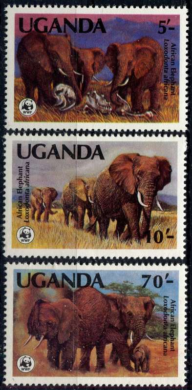 Uganda - Animals - 1983 - MNH