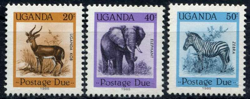 Uganda - Animals - 1985 - MNH