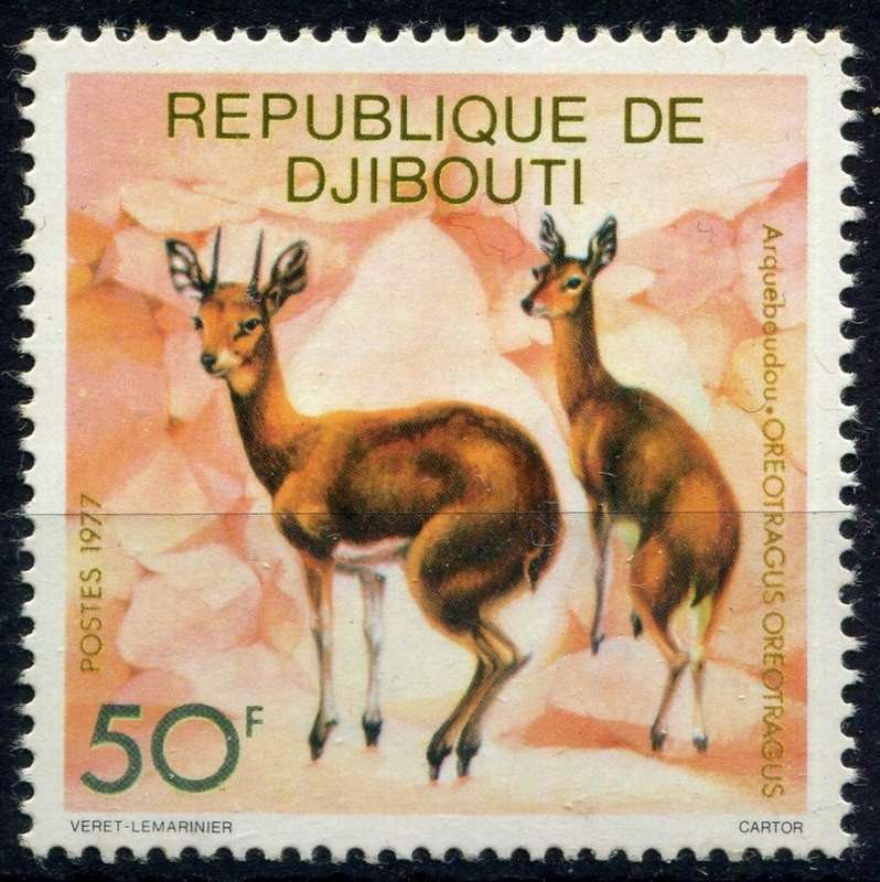 Djibouti - Animals - 1977 - MNH - Some Toning