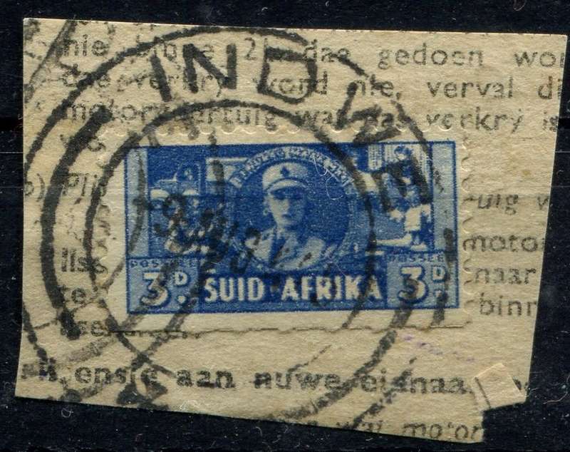 Union of SA - Used on Piece
