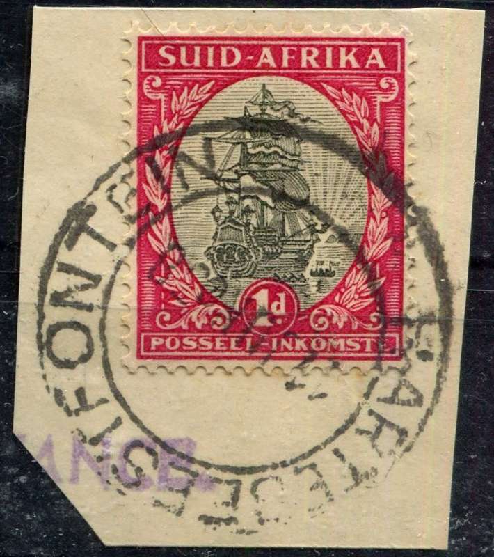 Union of SA - Used on Piece