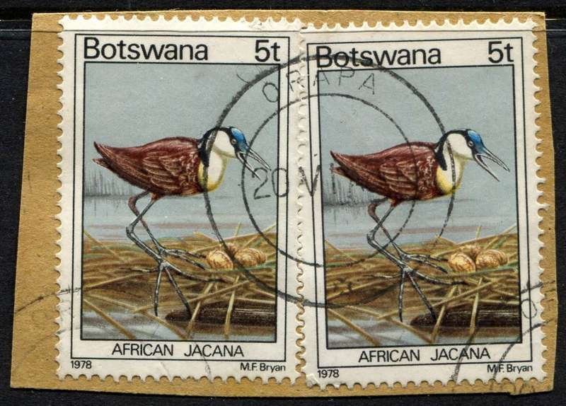 Botswana - Used on Piece