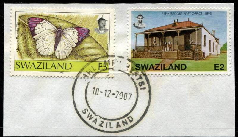 Swaziland - Used on Piece