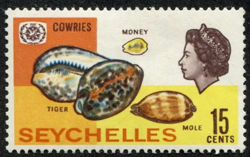 Seychelles - Shells - 1967 - MM
