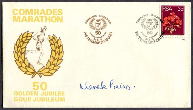 RSA - Cover Singed By The Athlete Derek Preiss