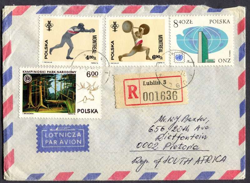 Poland - Registered Cover
