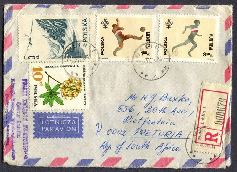 Poland - Registered Cover