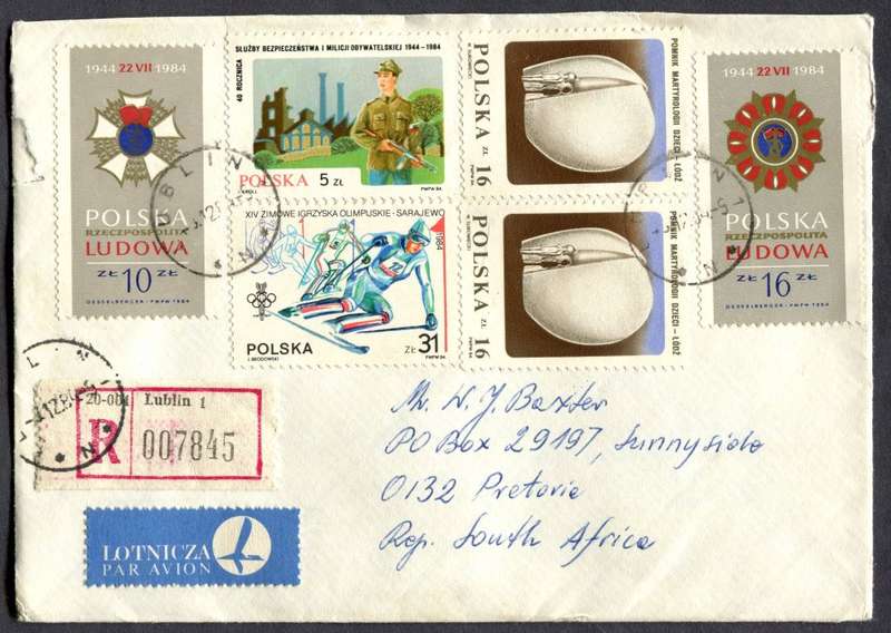 Poland - Registered Cover