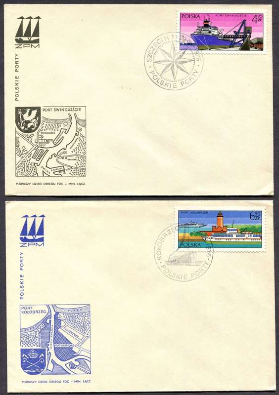 Poland - 3 FDC's