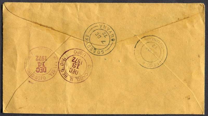 Guyana - Registered Cover