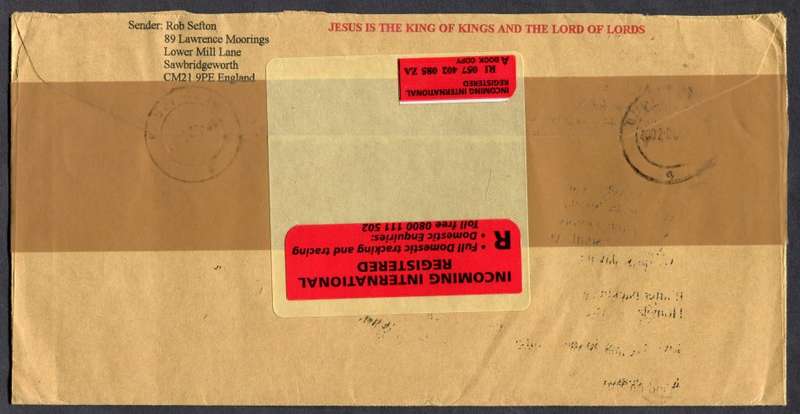 Great Britain - Registered Cover