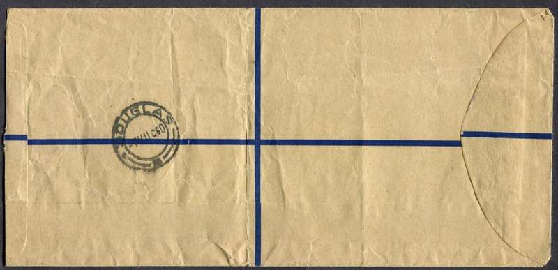 Union of SA - Cover Registered At Kimberley Post Office