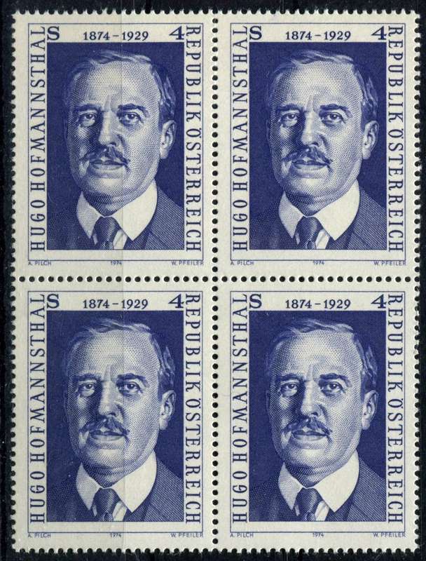 Austria - Block of 4 - 1974 - MNH