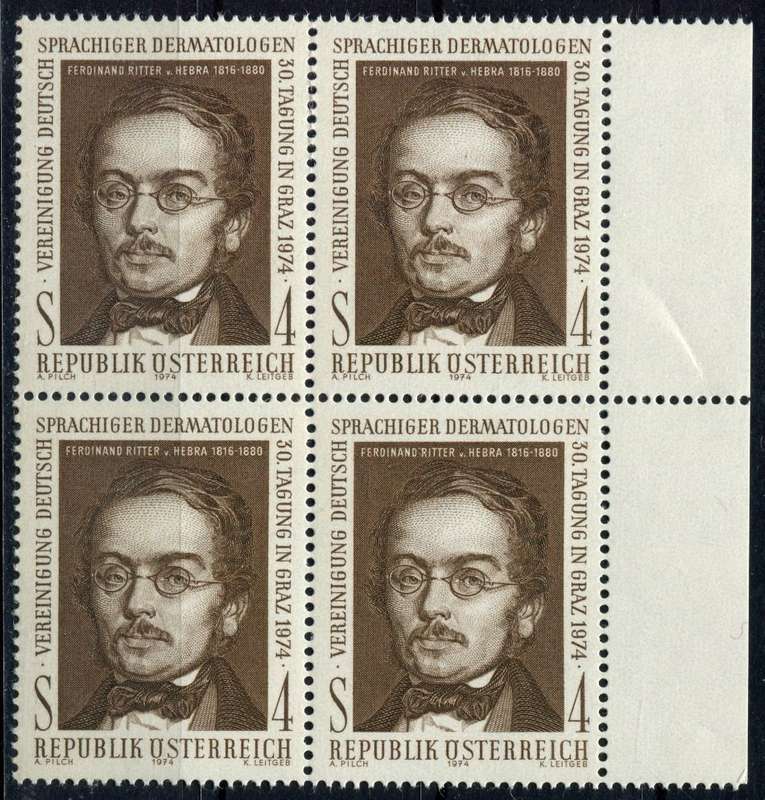 Austria - Block of 4 - 1974 - MNH