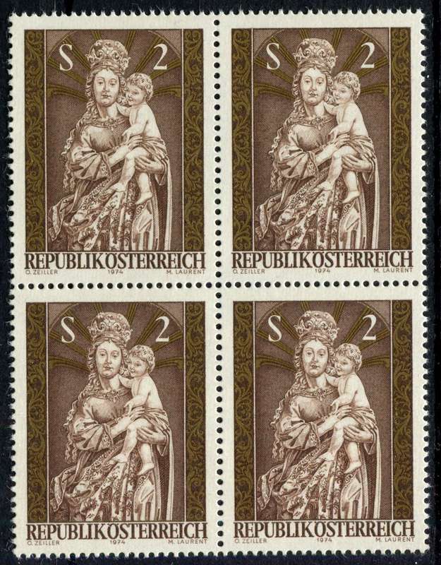 Austria - Block of 4 - 1974 - MNH