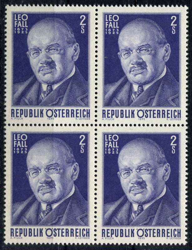 Austria - Block of 4 - 1975 - MNH