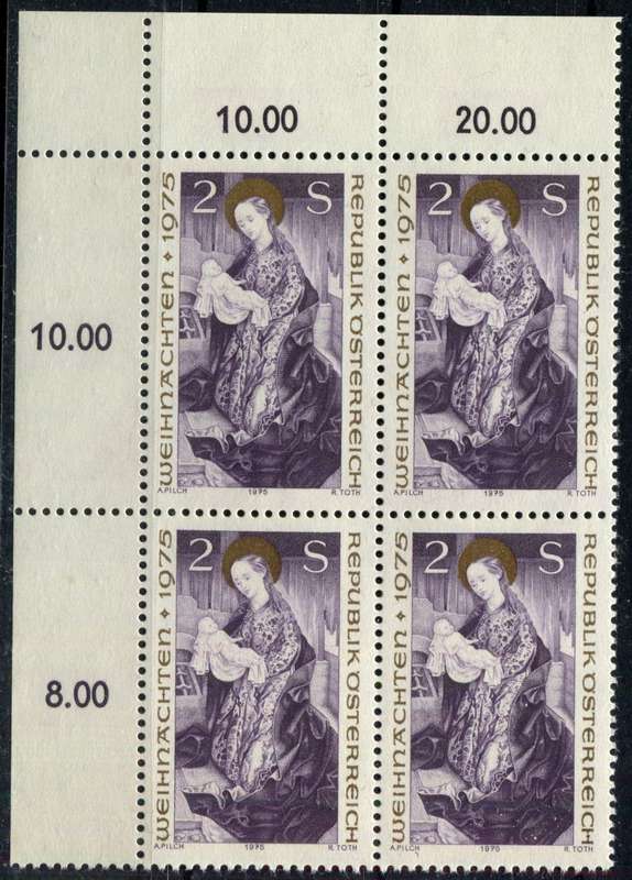 Austria - Block of 4 - 1975 - MNH