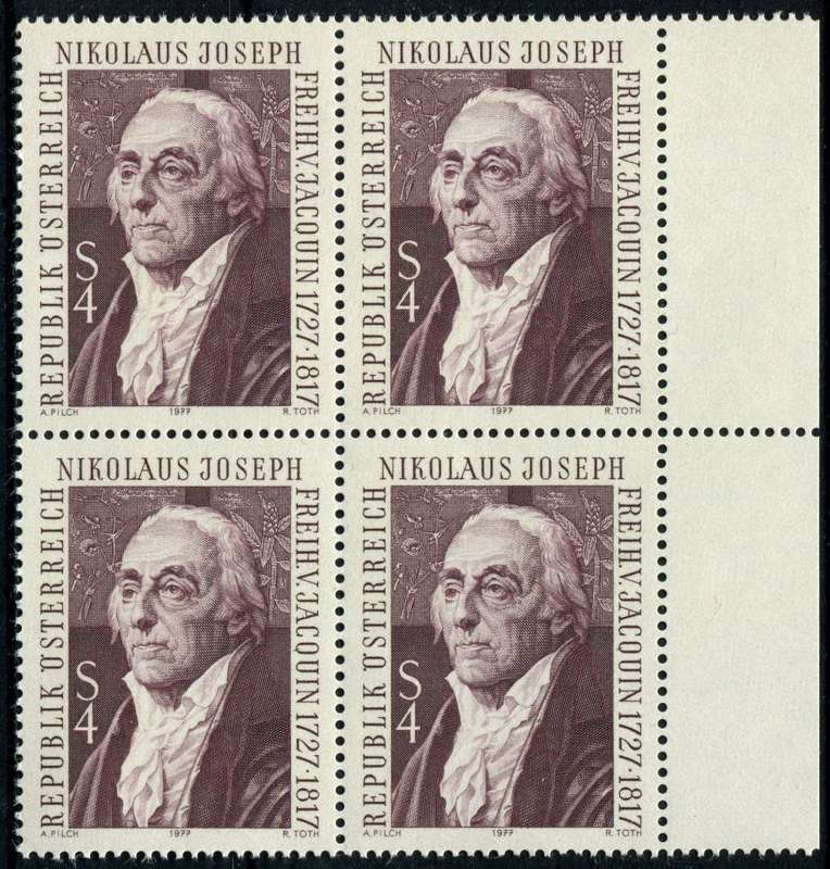 Austria - Block of 4 - 1977 - MNH