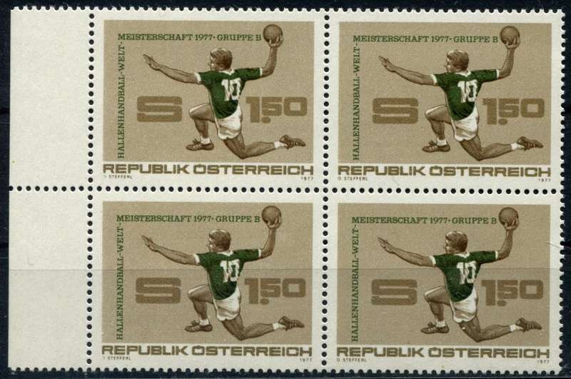 Austria - Block of 4 - 1977 - MNH