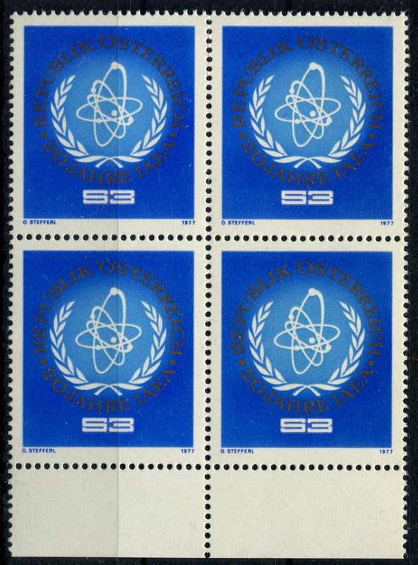 Austria - Block of 4 - 1977 - MNH