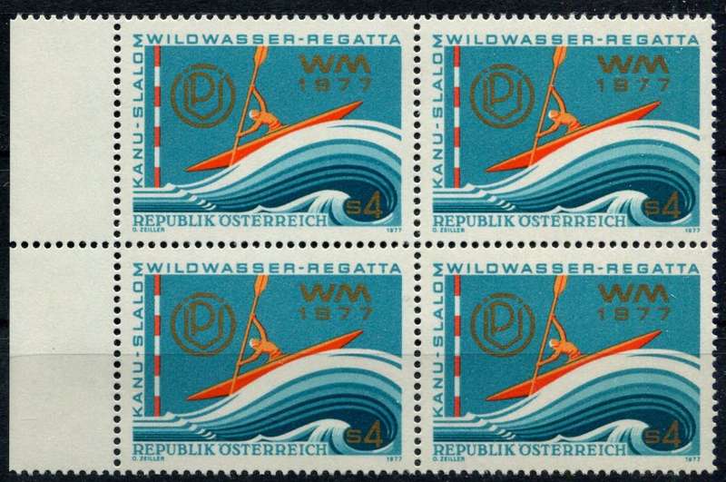 Austria - Block of 4 - 1977 - MNH