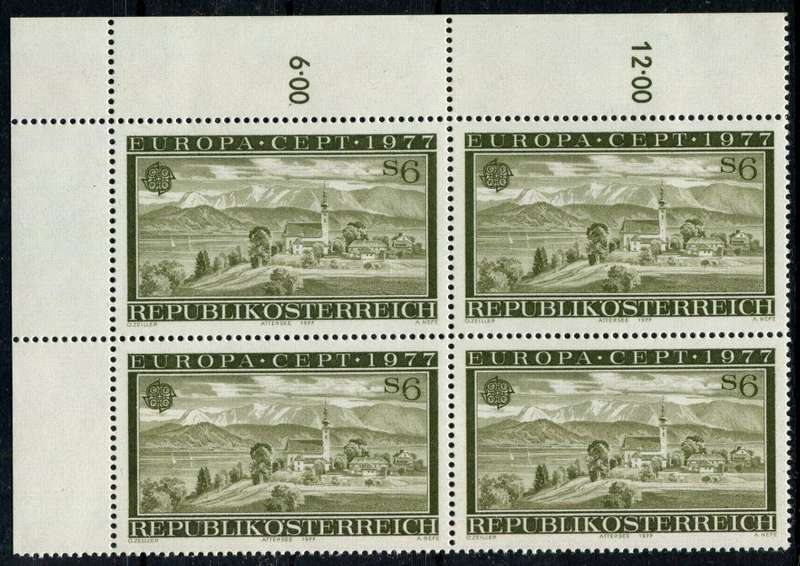 Austria - Block of 4 - 1977 - MNH