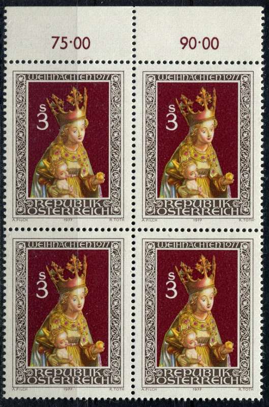 Austria - Block of 4 - 1977 - MNH