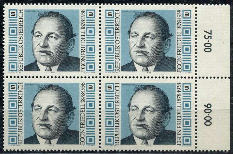 Austria - Block of 4 - 1978 - MNH