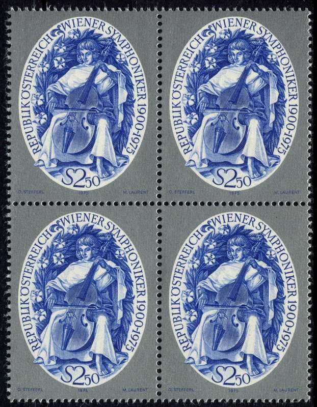 Austria - Block of 4 - 1975 - MNH