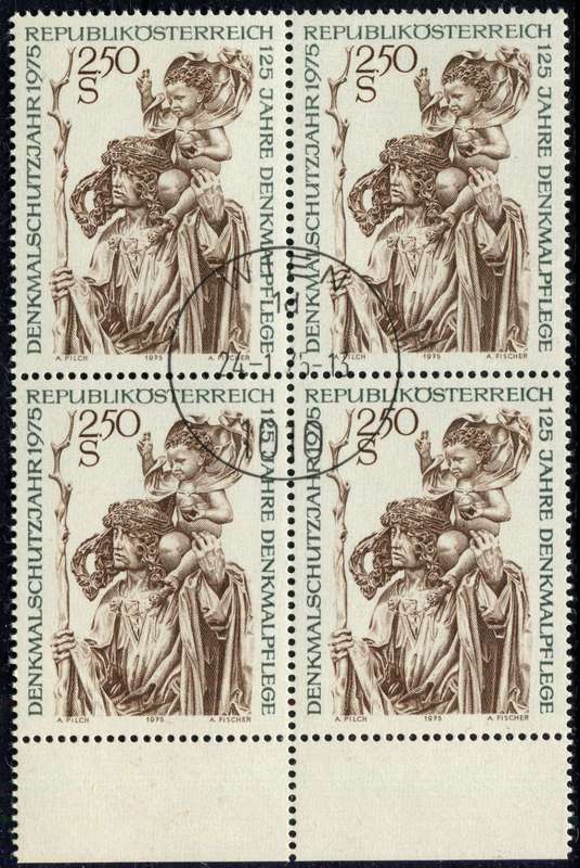 Austria - Block of 4 - 1975 - Used(CTO)