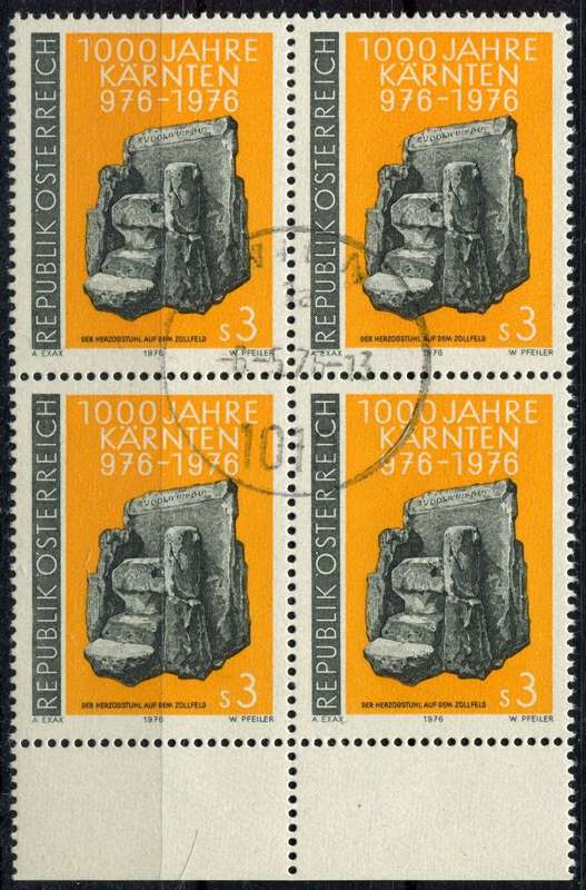 Austria - Block of 4 - 1976 - Used(CTO)