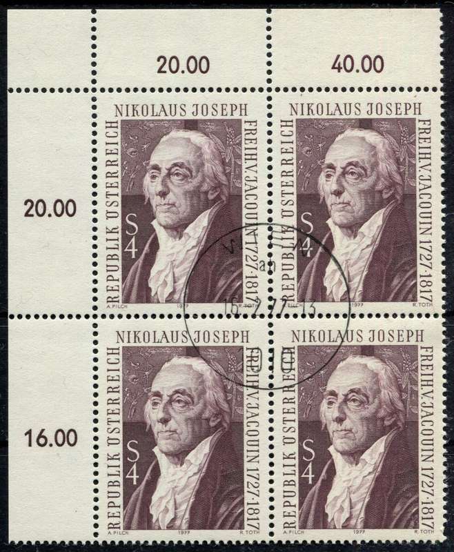 Austria - Block of 4 - 1977 - Used(CTO)