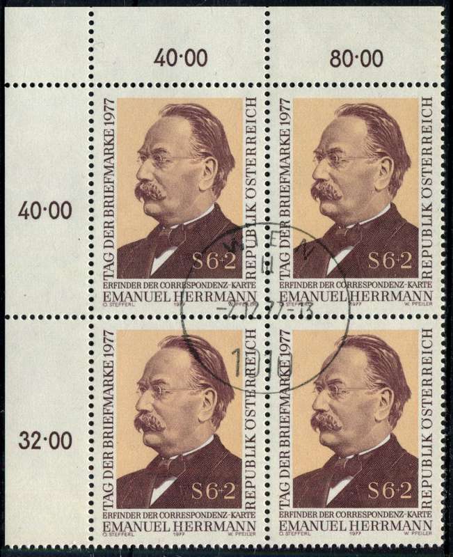 Austria - Block of 4 - 1977 - Used(CTO)