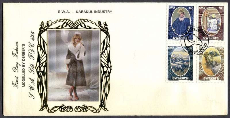 SWA - "Silk" FDC