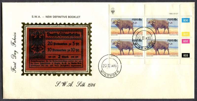 SWA - "Silk" FDC
