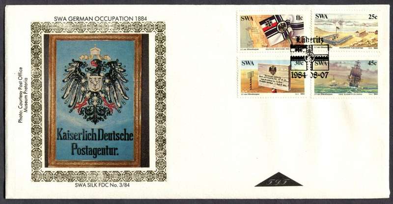 SWA - "Silk" FDC