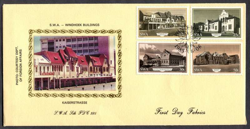 SWA - "Silk" FDC