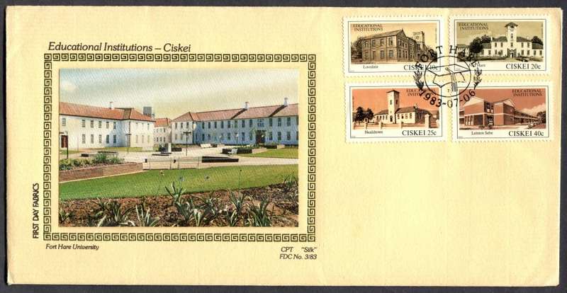 Ciskei - "Silk" FDC