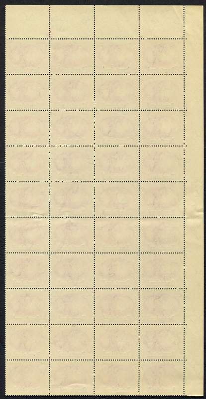 Basutoland - Part Sheet of 40 - 1945 - MNH