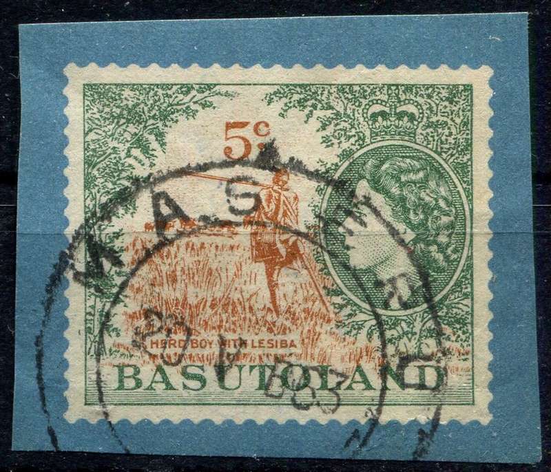 Basutoland - Used - Ex Postal Stationary